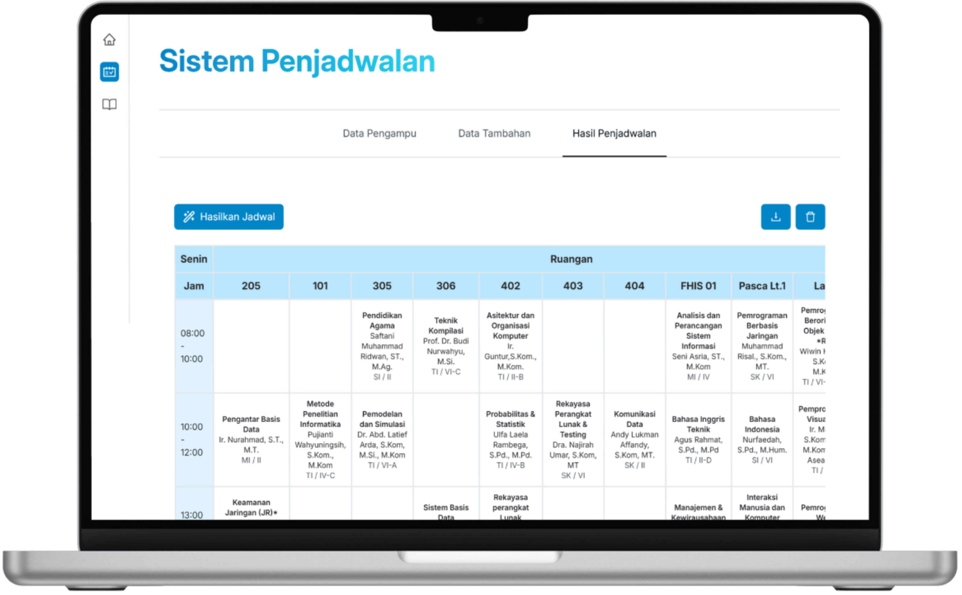 Lecture Scheduling System preview